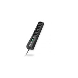 Prelungitor Ever Classic Negru , 5 priza, AC 250 V , 1,5 m