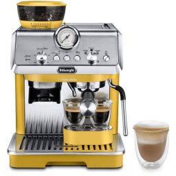 Espressor manual De'Longhi La Specialista Arte EC9155.YE, 1,5L, 15 bar, 1300w, galben