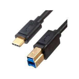 Cablu de imprimanta Unitek USB-C la USB-B USB 3.0 2m