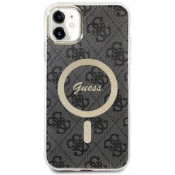 Husa Guess MagSafe pentru iPhone 11 Negru