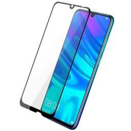 Folie Protectie Ecran OEM pentru Huawei P Smart (2019), Sticla securizata, Full Face, Full Glue, 5D, Neagra