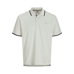 JACK & JONES Tricou 'JPRBLUalves' negru / alb