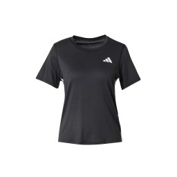 ADIDAS PERFORMANCE Tricou funcțional negru / alb