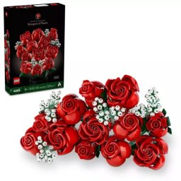 LEGO® Icons Buchet de Trandafiri 10328 - cadouri pentru aniversarea căsătoriei