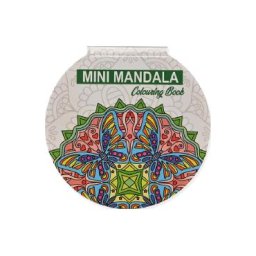 Mini mandala de colorat. Verde