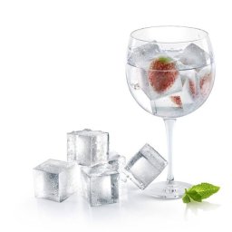 Forma Silicon Ice Cub 3 x 3 x H 3 cm, 25 cavitati x 26 ml, Set 2 bucati