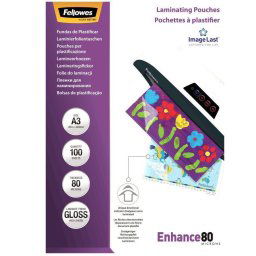 Folie de laminat Laminating pouch 80 µ, 303x426 mm - A3, 100 pcs