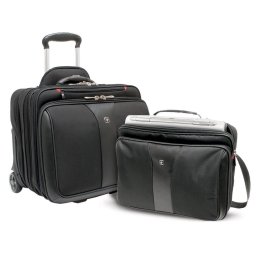 Geanta Trolley Patriot pentru laptop de 17" Negru/Gri