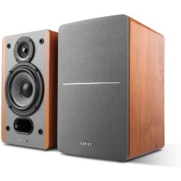 BOXE EDIFIER 2.0 PASIVE, Rated RMS: 5W-20W, tweeter de 0.75", bass de 4", frecventa de raspuns 55Hz-20KHz, impedanta 6ohm, punct divizare frecv. 1500Hz, bracket spate montare perete, MDF, brown