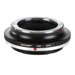 K&F Concept OM-GFX adaptor montura de la Olympus OM la Fuji GFX-Mount KF06.356