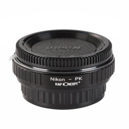 K&F Concept Nikon-PK adaptor montura cu sticla optica de la Nikon F la Pentax K KF06.085