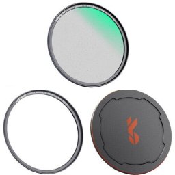 Filtru magnetic K&F Concept Black Mist 1/8 Nano-X cu adaptor 62mm si capac SKU.1838