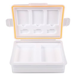 Hard case Patona pentru carduri SD micro SD si 2xAcumulatori LP-E8 NP-95 EN-EL14 Li109-1907