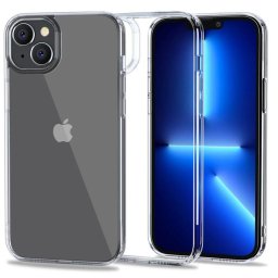 Husa Husă TPU Tech-Protect FlexAir Hybrid pentru Apple iPhone 14, spate transparent, protecție hibridă, transparentă