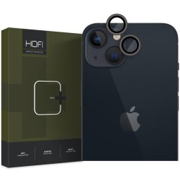 Rama protectie Camera spate HOFI Camring PRO+ pentru Apple iPhone 14 Plus / 14, Sticla securizata, Neagra HOFI280
