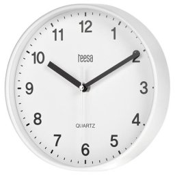 Ceasuri decorative CEAS PERETE 20CM ARGINTIU TEESA