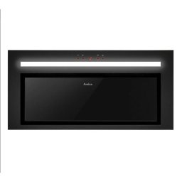 Hota Hota Incorporabila, 60 cm, 652 m³/h, 3 Trepte + Intensiv, Filtru Aluminiu, Iluminare LED, 67 dB, Negru