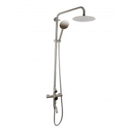 Accesorii sanitare Coloana de dus Mixxus SUS-009-J, 120 cm baterie si para, monocomanda, furtun flexibil