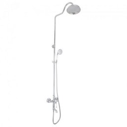 Accesorii sanitare MIXXUS PREMIUM VINTAGE 009-J baterie baie cu coloana de dus din alama
