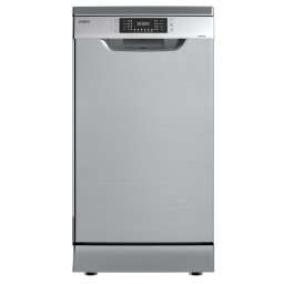Masina de spalat vase SDX410.8, 10 seturi, 3 cosuri, 8 programe, Clasa E, Display, Pornire intarziata, Blocare acces copii, 45 cm
