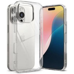 Husa Ringke - Husă telefon - compatibil cu Apple iPhone 16 Pro Max Fusion - culoare Transparent