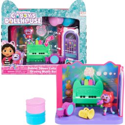 Spin Master Gabby's Dollhouse Deluxe Room - Groovy Music Room, Backdrop