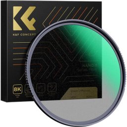 Filtru K&F Concept Nano-X 72mm Series Black Diffusion Filter Black Pro-Mist 1 Cinematic Look KF01.1667