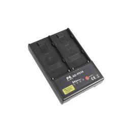 Adaptor Falcon Eyes AD-PS1A de la NP-F la V-mount cu 2 sloturi pentru NP-F550 NP-F750 NP-F970