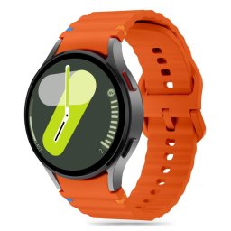 Curea Tech Protect Silicone Sport Samsung Galaxy Watch7 Watch FE Watch6 Watch5 Watch4 Portocalie