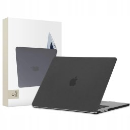 Husa Tech Protect SmartShell MacBook Air 13 2018 2020 Matte Black Protectie Laptop