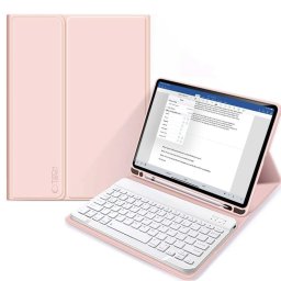 Husa de protectie Tableta Tech-Protect SC Pen + Keyboard iPad 10.9" 10 / 2022 / 11" 11 / 2025 Pink