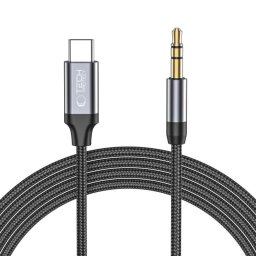 Cablu Tech Protect UltraBoost Type C la AUX Mini Jack 3.5mm 100cm Black
