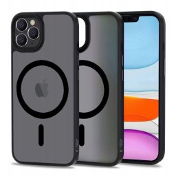 Husa Husă Tech-Protect Magmat MagSafe pentru iPhone 11 Pro, compatibilă MagSafe, protecție premium, neagră
