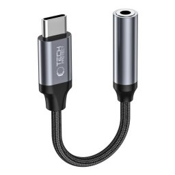 Adaptor Tech Protect UltraBoost Type C la Mini Jack 3.5 mm Black