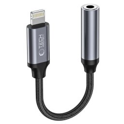 Adaptor Tech Protect UltraBoost Lightning la Mini Jack 3.5 mm Black