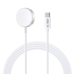 Cablu UltraBoost Magnetic Charging Type C 120 cm Apple Watch White