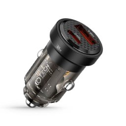 CC30W, USB/USB-C, PD 30W, Quick Charge 3.0, Negru