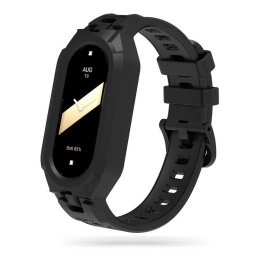 Curea Armor Strap Tech Protect Xiaomi Smart Band 8 9 NFC Negru