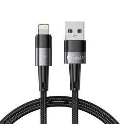 Cablu Tech Protect UltraBoost Lightning 12W 2.4A 100cm Grey