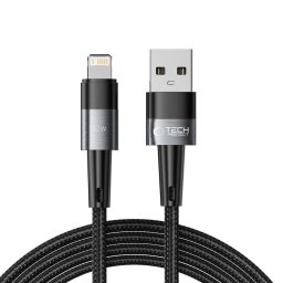 Cablu Tech Protect UltraBoost Lightning 12W 2.4A 200cm Grey