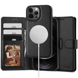 Husa WALLET MAGSAFE IPHONE 12 / 12 PRO BLACK