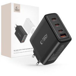 Incarcator de retea NC100W GaN 3xUSB-C + 1xUSB-A PD QC3.0 100W Negru