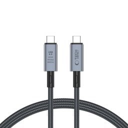 Cablu Date si Incarcare USB C la USB C UltraBoost Max 240W 1m Gri