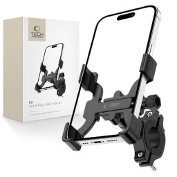 Suport bicicleta telefon Tech-Protect V3, universal, negru