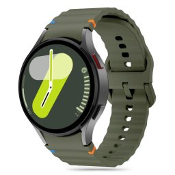 Curea Silicone Sport Samsung Galaxy Watch 4 5 5 Pro 6 7 FE Army Green