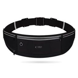 Borseta Borseta Sport Universala Tech Protect M3 Waist Bag Black