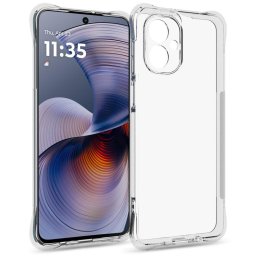 Husa Husă Tech-Protect FlexAir Pro pentru Motorola Moto G55 5G, protecție sporită, transparentă