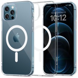 Husa Husă Tech-Protect FlexAir MagSafe pentru iPhone 12 / 12 Pro, compatibilă MagSafe, transparentă