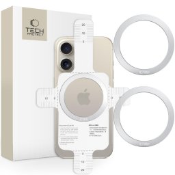 Inel Magnetic Tech Protect MMP 110 2 in 1 MagSafe Silver Silver