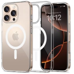 Husa Husă Tech-Protect FlexAir MagSafe pentru iPhone 16 Pro Max, compatibilă MagSafe, transparentă
